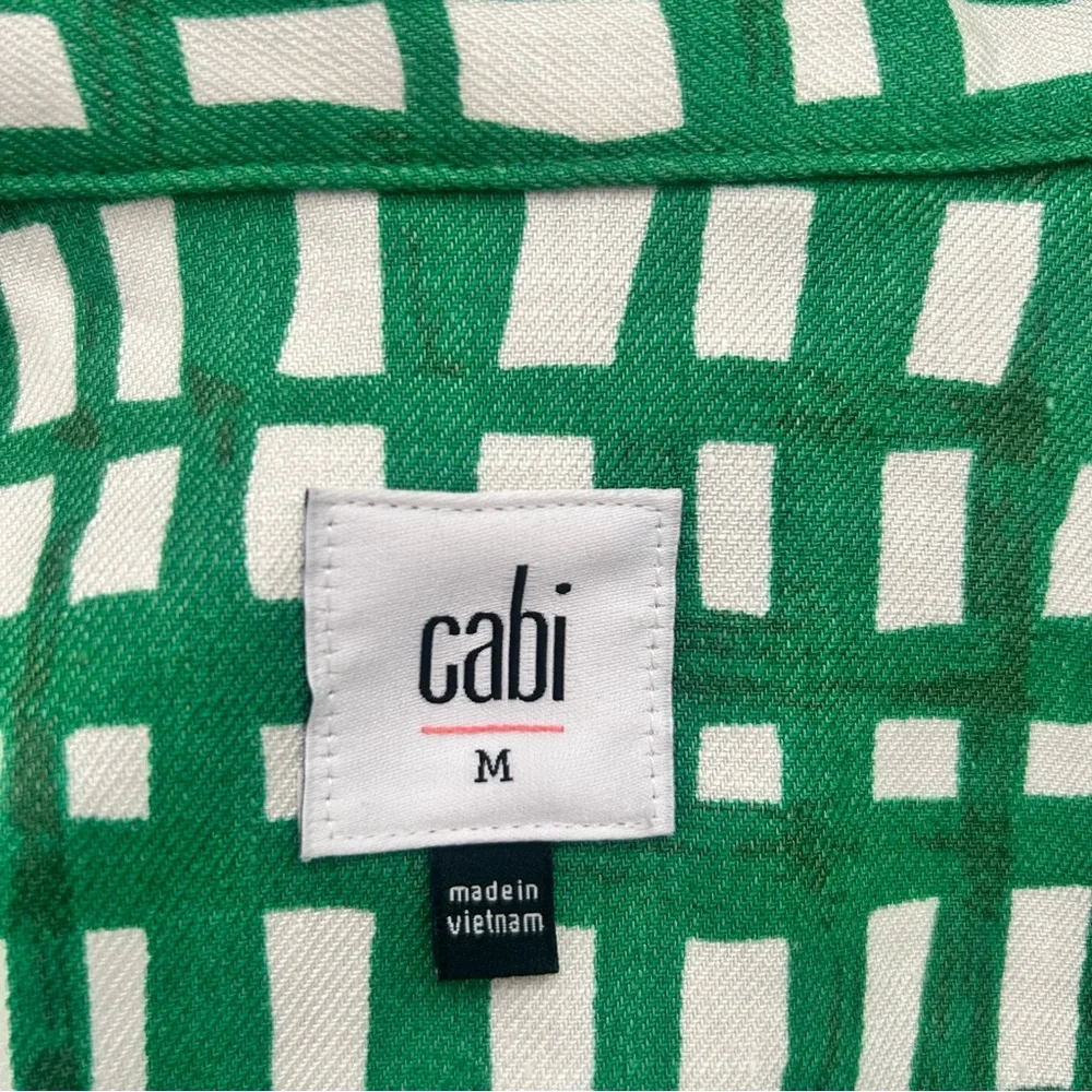 Cabi Circuit Jacket Green Size Medium - Picture 15 of 15